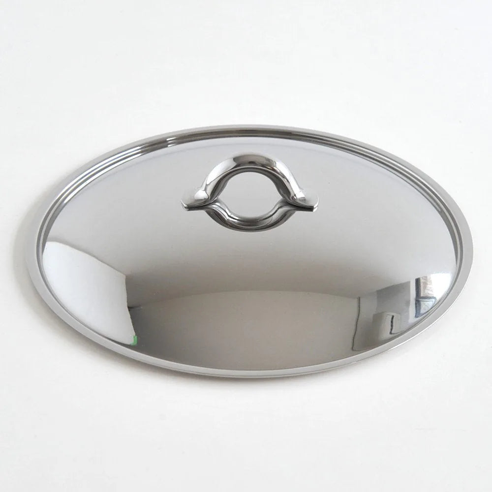 Alessi coperchio Mami in acciaio inossidabile lucido, diametro 16 cm