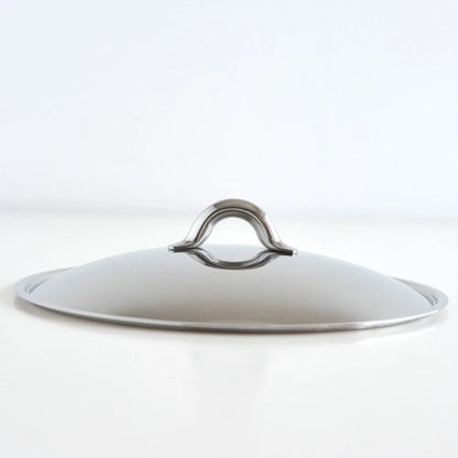 Alessi coperchio Mami in acciaio inossidabile lucido, diametro 16 cm