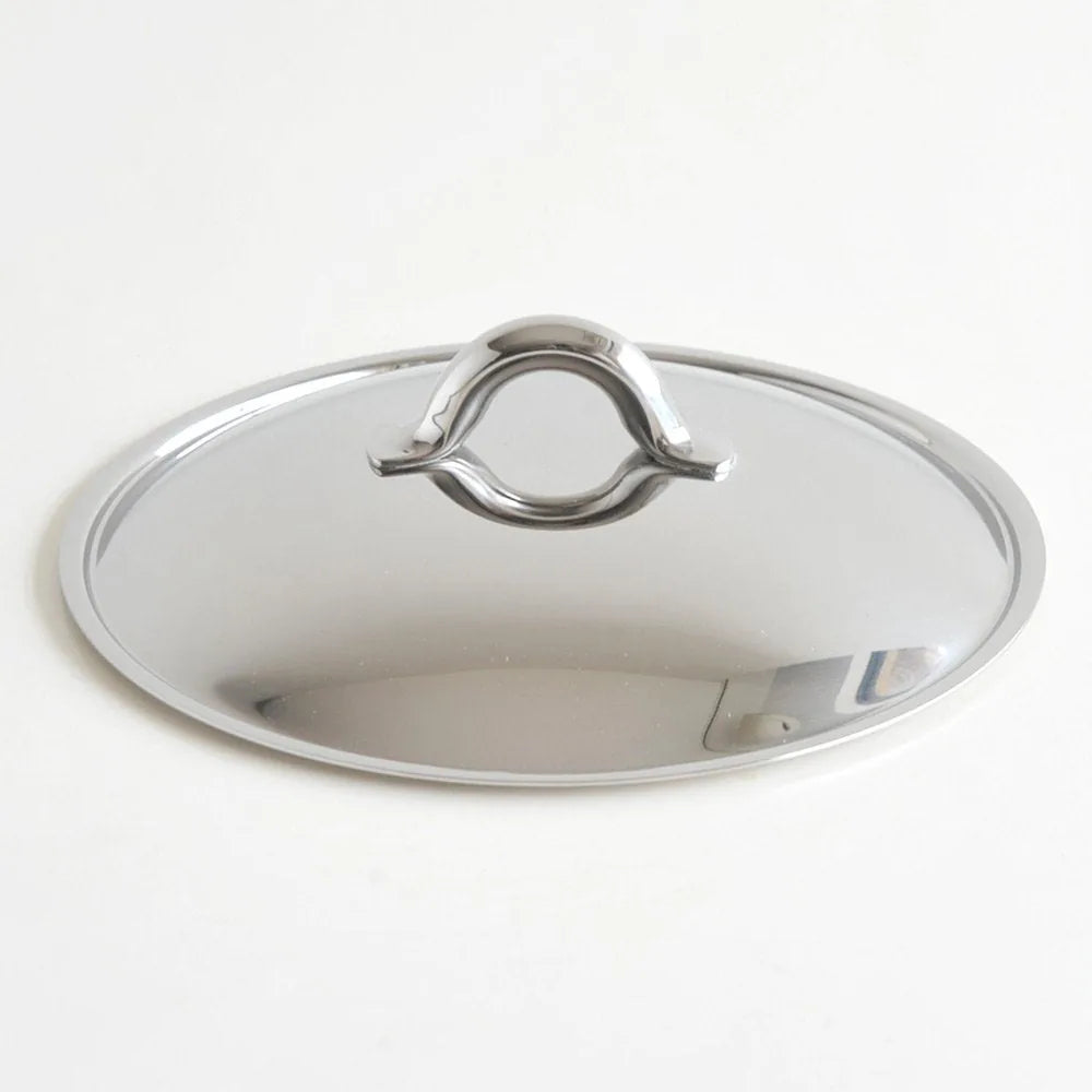 Alessi coperchio Mami in acciaio inossidabile lucido, diametro 16 cm
