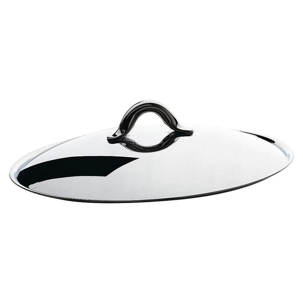 Alessi coperchio Mami in acciaio inossidabile lucido, diametro 16 cm