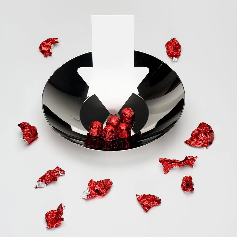 Alessi fruttiera acciaio inox design Martí Guixé - tavola e decor