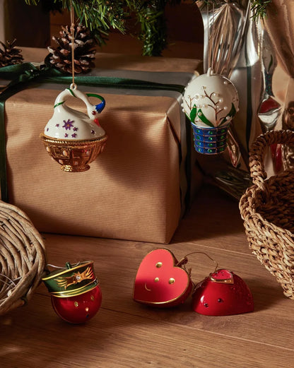 Alessi — Cigno di Primavera | Set Decorazioni Porcellana