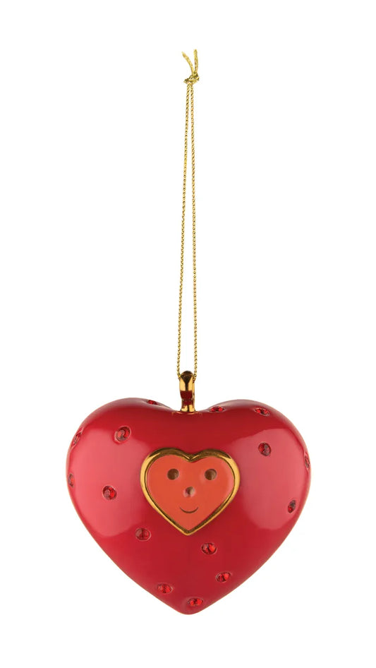 Alessi decorazione porcellana multicolore Fleurs de Jorì Marcello Jorì, Ø 6,7 x h 7,3 cm