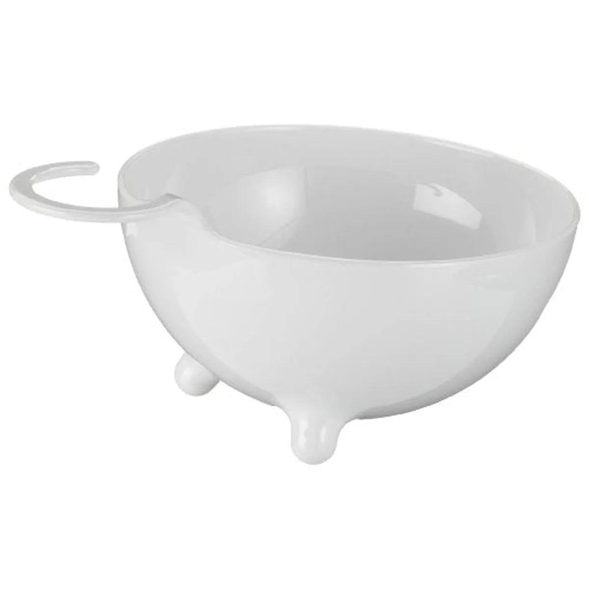 Alessi ciotola Moom resina termoplastica bianca diametro 20 cm design italiano