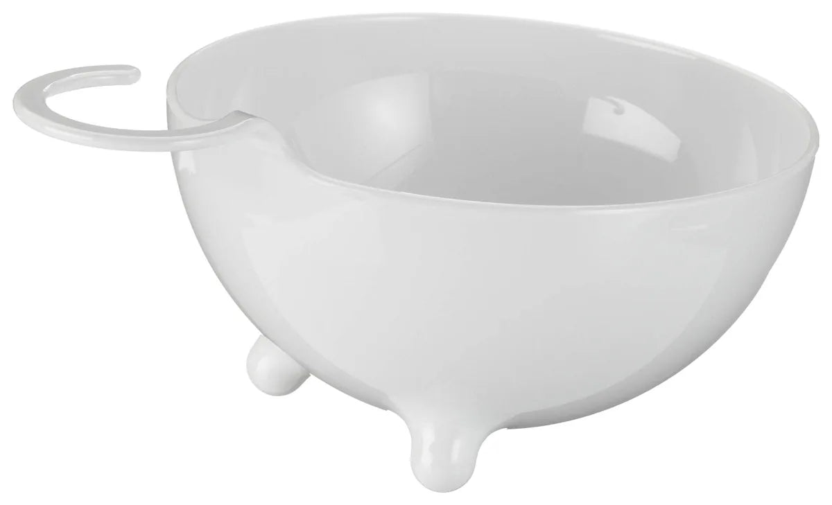 Alessi ciotola Moom resina termoplastica bianca diametro 20 cm design italiano