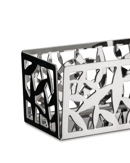 Alessi - Porte-sachets de thé en acier inoxydable « Cactus »