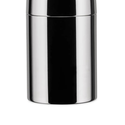 Alessi Officina zuccheriera con cucchiaino in acciaio inox lucido, design Aldo Rossi
