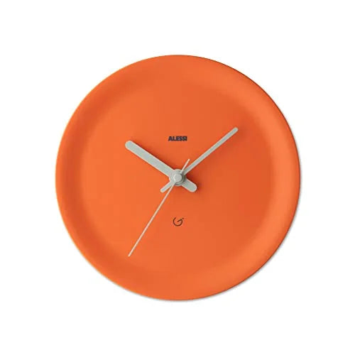 Alessi Ora orologio da parete angolare resina design Giulio Iacchetti