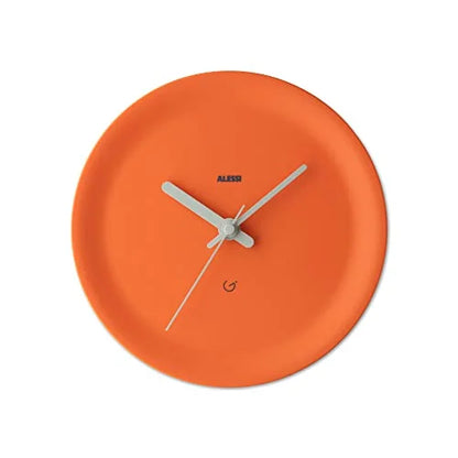 Alessi Ora orologio da parete angolare resina design Giulio Iacchetti