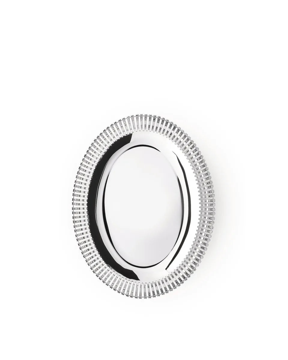 Alessi - Coupe à fruits ovale en acier inoxydable 26 cm