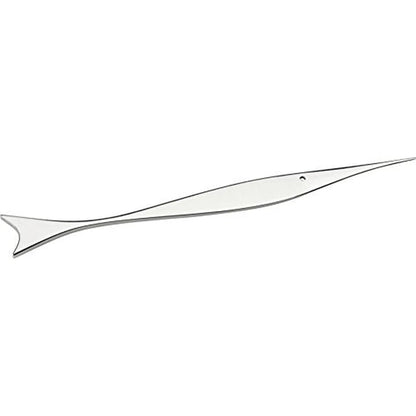 Alessi Tagliacarte Pesce in acciaio inossidabile lucidato, design di Giulio Iacchetti