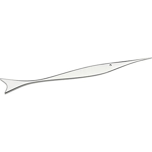 Alessi Tagliacarte Pesce in acciaio inossidabile lucidato, design di Giulio Iacchetti