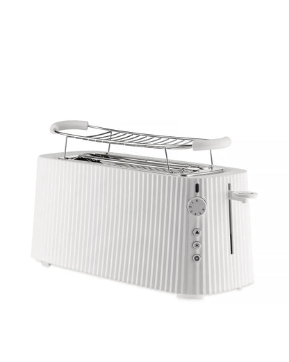 Alessi Tostapane Plissé resina termoplastica bianco design Michele De Lucchi