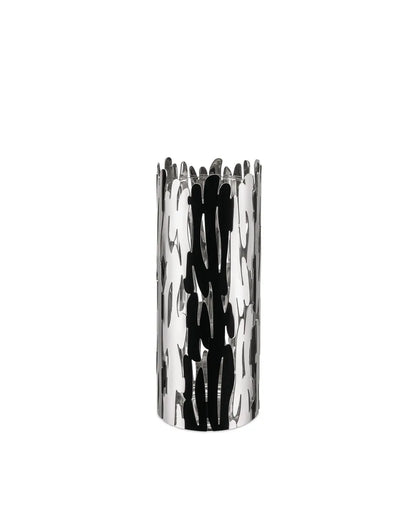 Alessi Portacandele Barknest acciaio inox con lumino incluso