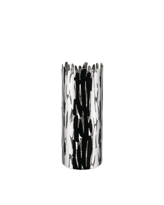 Alessi Portacandele Barknest acciaio inox con lumino incluso