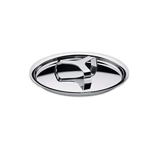 Alessi - "Pots&amp;Pan" Lid in Stainless Steel — Alessi