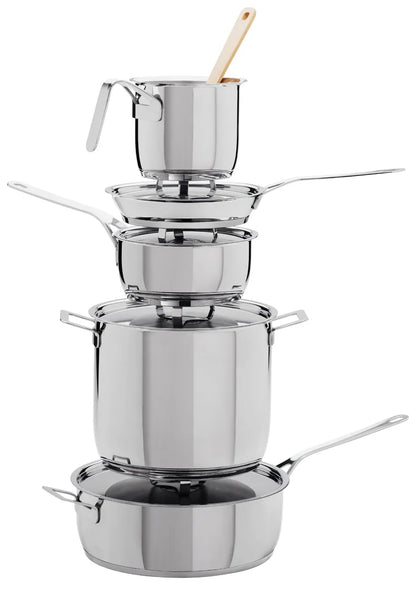 Alessi Coperchio Pots&Pan acciaio inossidabile lucido 18/10 - Stilmobili