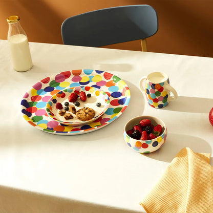 Alessi Set da Tavola Bambino fine bone china, collezione Alessini Proust di Alessandro Mendini
