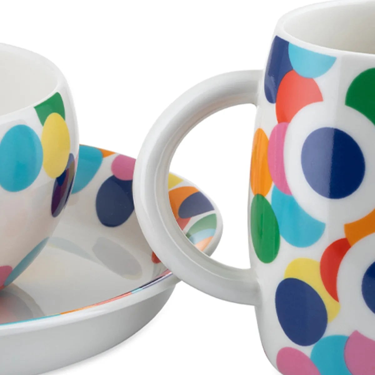 Alessi Set da Tavola Bambino fine bone china, collezione Alessini Proust di Alessandro Mendini