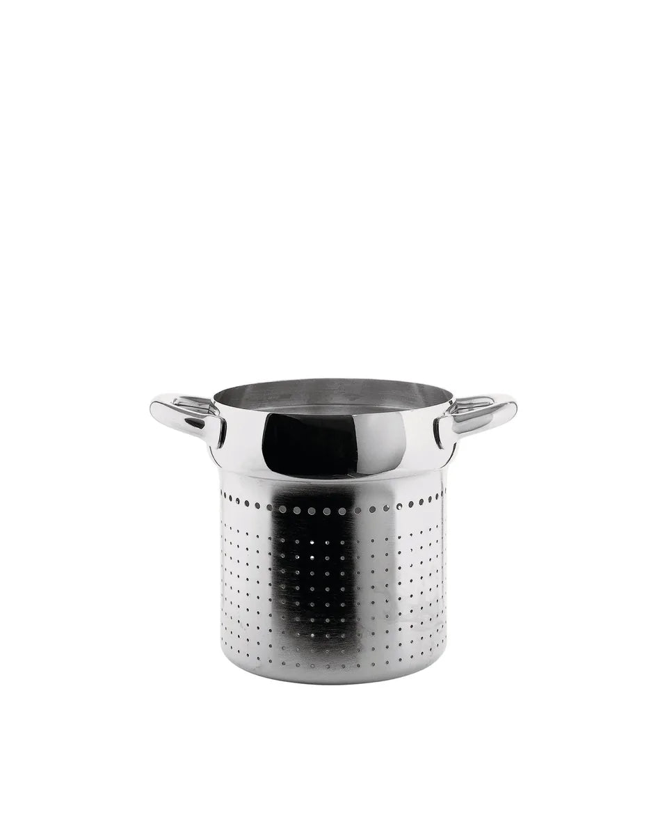 Alessi cestello traforato Mami acciaio inox argentato design Stefano Giovannoni