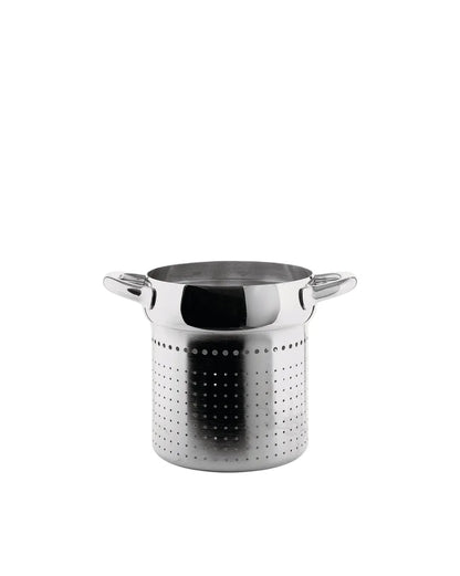 Alessi cestello traforato Mami acciaio inox argentato design Stefano Giovannoni