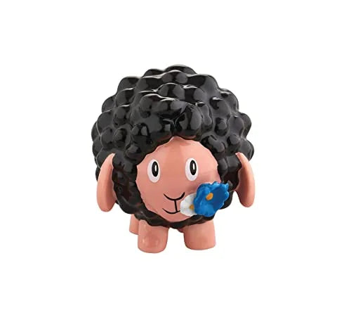 Alessi statuina Nerone in porcellana decorata a mano per presepe Happy Eternity Baby