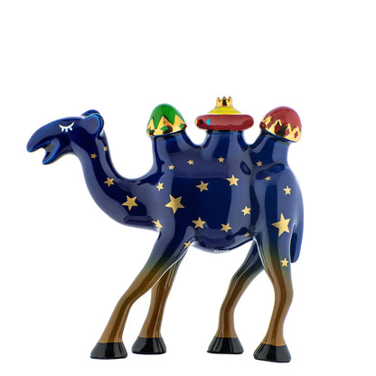 Alessi statuina presepe Trin porcellana multicolore - design natalizio