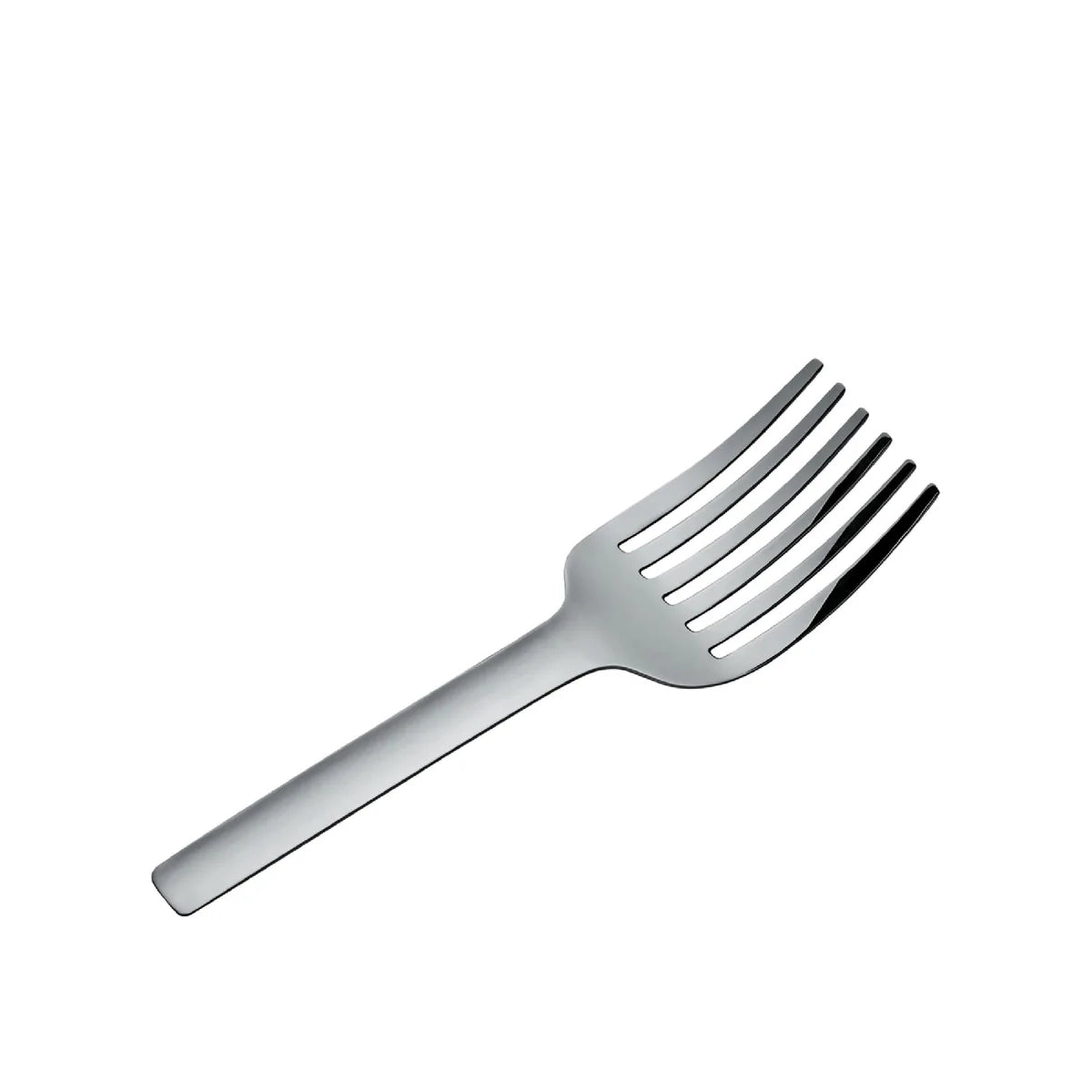 Alessi Tibidabo KL13 forchettone per spaghetti in acciaio inossidabile 18/10 lucido argento