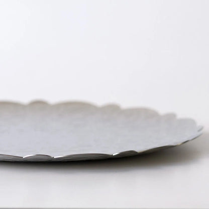 Alessi vassoio rotondo decorato acciaio inox 35 cm Marcel Wanders design
