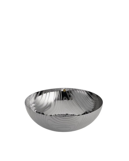 Alessi Coppa Veneer in acciaio inossidabile 18/10 con decoro in rilievo - Stilmobili
