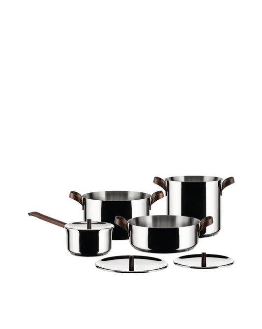 Alessi Pentola Pots & Pans 24cm acciaio inossidabile con manico ergonomico