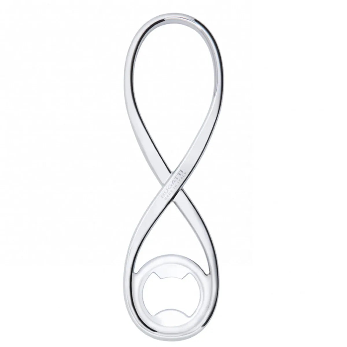 Bugatti Apribottiglie Infinito Argentato Infinity - acciaio cromato