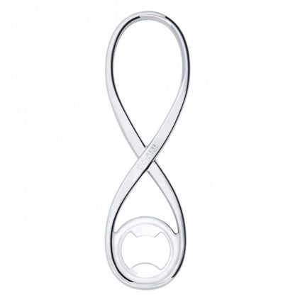 Bugatti Apribottiglie Infinito Argentato Infinity - acciaio cromato