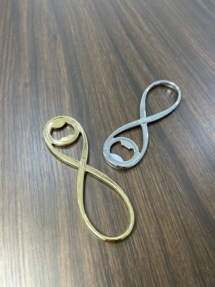 Bugatti Apribottiglie Infinito Argentato Infinity - acciaio cromato