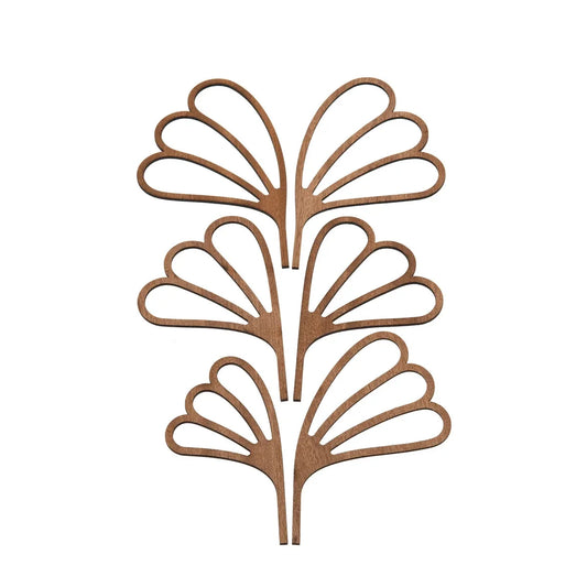 Alessi — Uhhh MW64 7 F | Foglie diffusore in legno di mogano