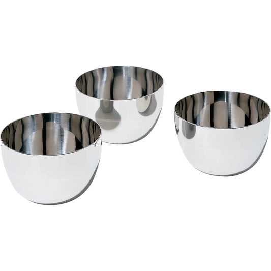 Alessi — Mami SG59 | Set tre ciotole in acciaio inox