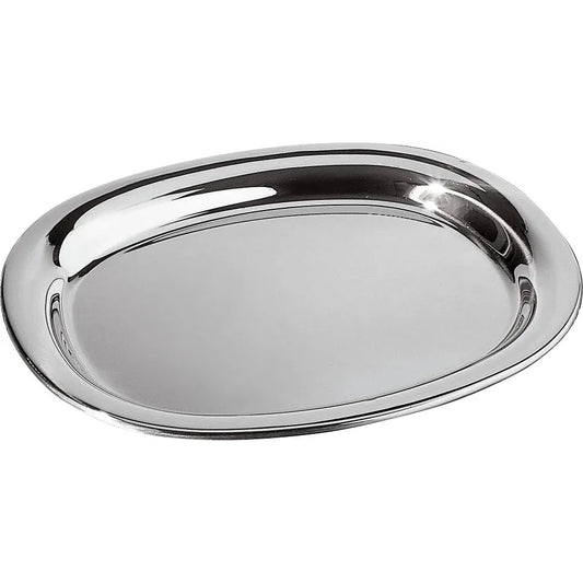 Alessi — JM13/42 L | Piatto da portata in acciaio inox Morrison
