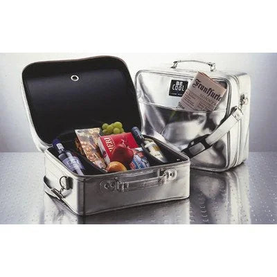 BE CooL T-163 valigia frigo picnic acciaio inox colore argento