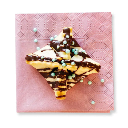 Betty Bossi stampo per biscotti con forme colori grigio trasparente arancione e ricettario