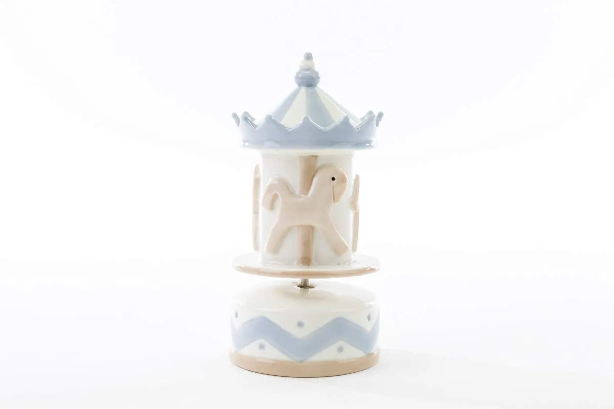 Le Stelle Carillon Giostrina porcellana celeste - musica box decorativa