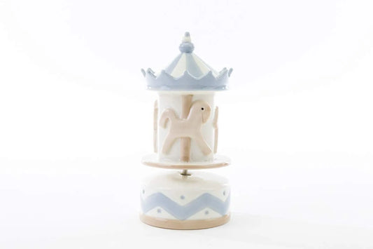 Le Stelle Carillon Giostrina porcellana celeste - musica box decorativa