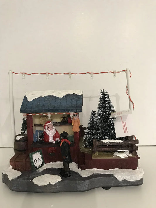 Bomboniere Bottega di Babbo Natale - decorazione natalizia per tavola