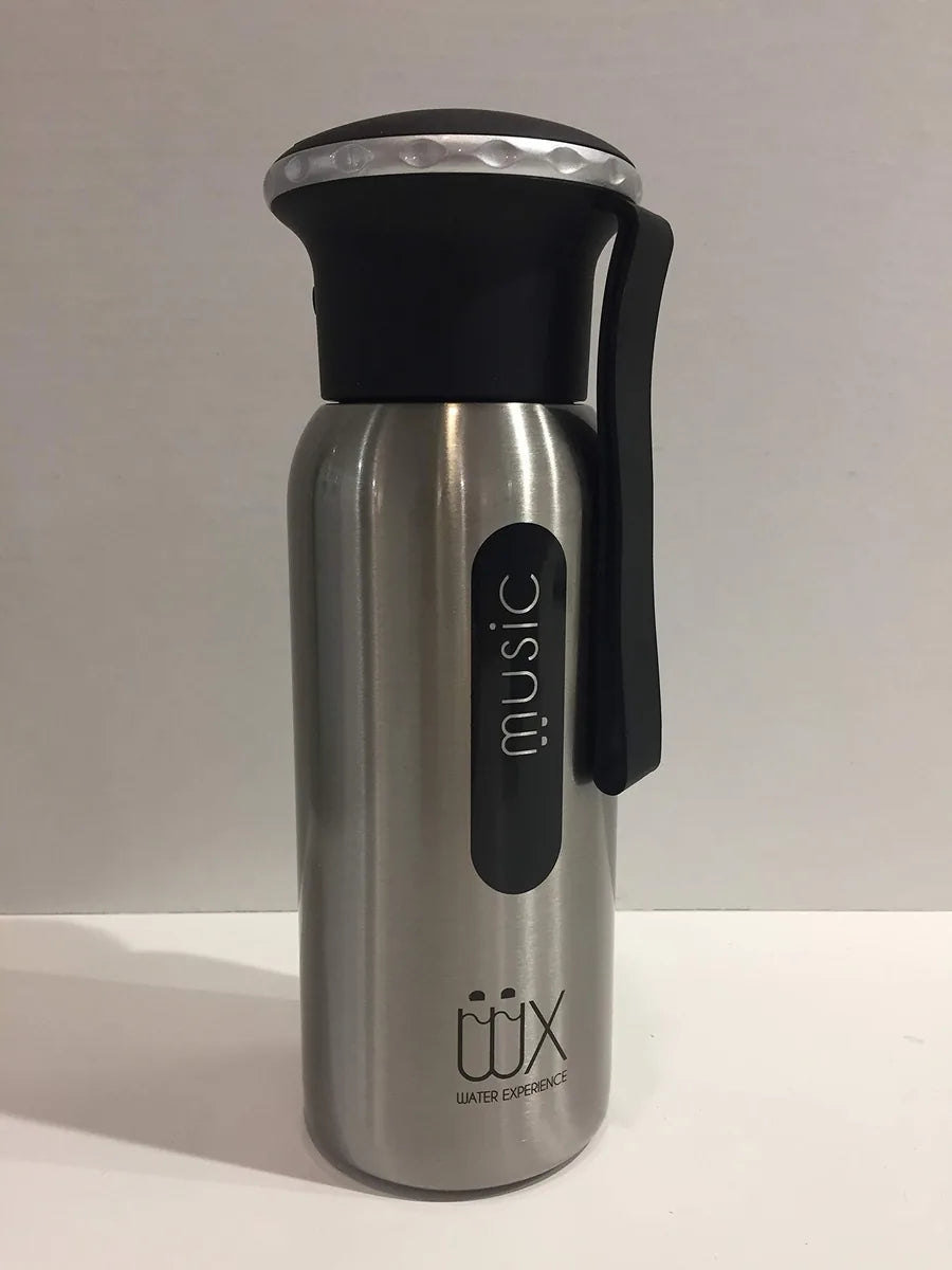 Evviva bottiglia termica acciaio con speaker Bluetooth integrato