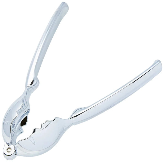 Bugatti Schiaccianoci Kiss in zama e acciaio inox, design moderno cromato