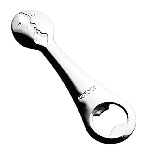 Bugatti Apribottiglie Kiss acciaio inox, design moderno e funzionale