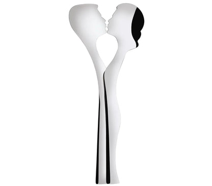 Bugatti posate insalata Abbraccio acciaio inox 18/10 design tedesco