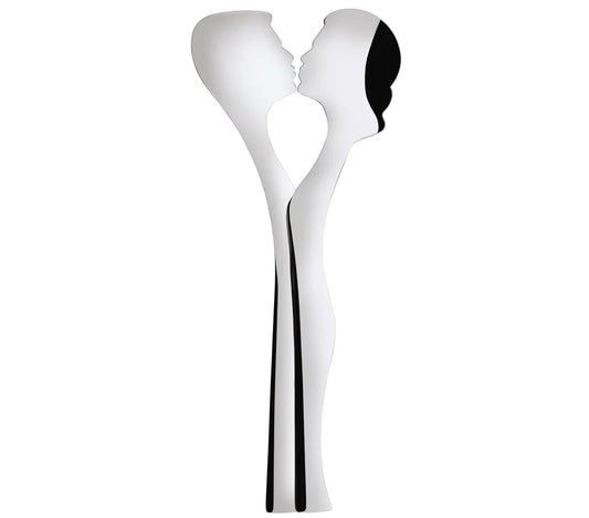 Bugatti posate insalata Abbraccio acciaio inox 18/10 design tedesco