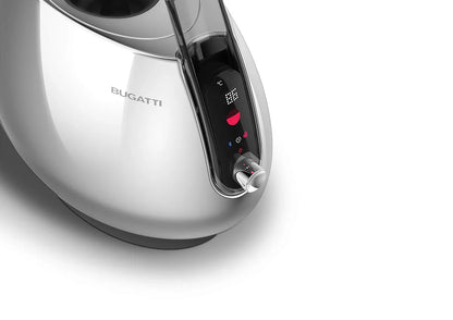 Bugatti Jaqueline bollitore elettrico 1.2L acciaio inox con display digitale e base luminosa