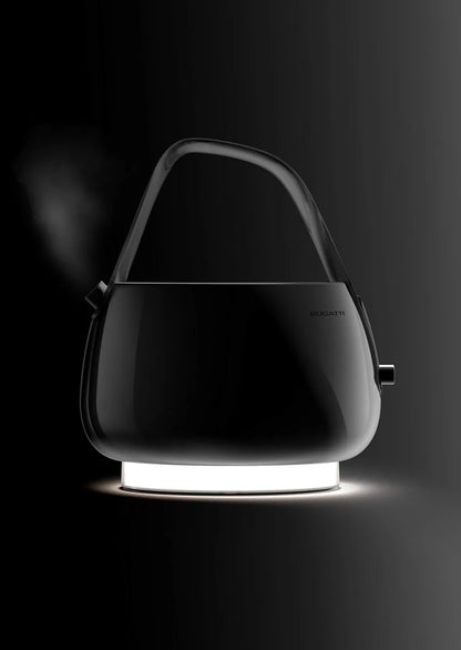 Bugatti Jaqueline bollitore elettrico 1.2L acciaio inox con display digitale e base luminosa