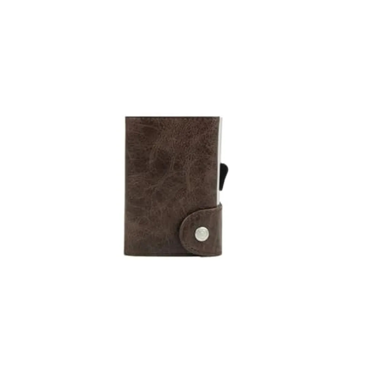 C-Secure Wallet Dark Brown in pelle con protezione RFID